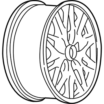 2001 Pontiac Bonneville Spare Wheel - 9592937