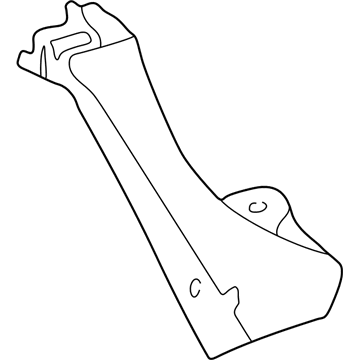 Chevy 10426020 Pillar Trim
