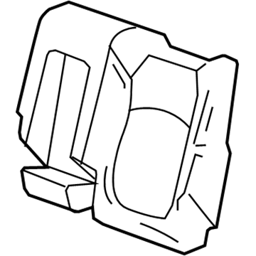 GMC 15900854 Seat Back Cover