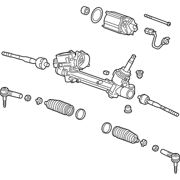 Chevy Malibu Rack And Pinion - 22967888