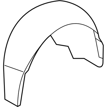 Chevy 22829472 Wheelhouse Liner