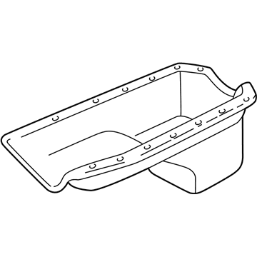 Chevy Citation II Oil Pan - 10044683
