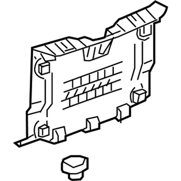 Chevy 84030026 Rear Panel Trim