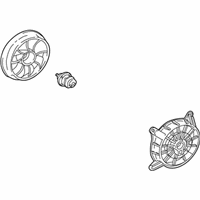 Buick Park Avenue Radiator fan - 12362559 Fan Motor, Driver Side