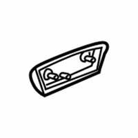 Cadillac Door Armrest - 10340188 Armrest Pad, Front Driver Side