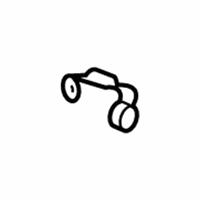 Cadillac SRX Air Bag Sensor - 25765685 Front Impact Sensor
