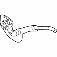 GMC Sierra 3500 Fuel Filler Hose - 15289910 Filler Neck