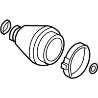 Chevrolet Malibu CV Boot - 25786428 Boot Kit, Green Line, Front