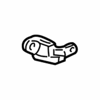 Chevrolet Uplander Door Lock Cylinder - 15821966 Lock Cylinder, Front