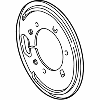 Buick Rendezvous Brake Backing Plate - 18044590 Backing Plate, Passenger Side