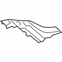 Chevrolet Cavalier Exhaust Heat Shield - 22649605 Heat Shield