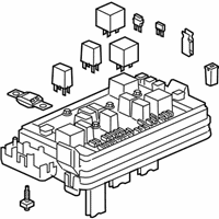 GMC Fuse Box - 15815675 Junction Block