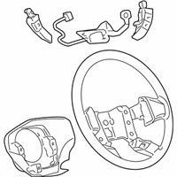 Buick LaCrosse Steering Wheel - 15298259 Steering Wheel