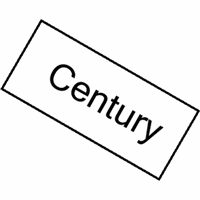 Buick Century Emblem - 10255134 Nameplate, Front