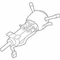 Cadillac CTS Steering Column - 25773038 Column Assembly