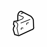 Chevrolet Cavalier Door Hinge - 16632040 Lower Hinge, Rear Passenger Side