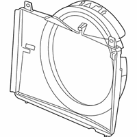 Chevrolet Trailblazer Fan Shroud - 15170459 Fan Shroud