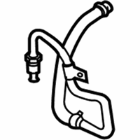 Chevrolet Aveo Transmission Oil Cooler Hose - 96966978 Inlet Pipe