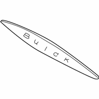 Buick Rendezvous Parts - 10328873 Nameplate
