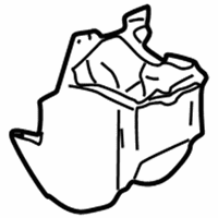 Cadillac DeVille Cup Holder - 25770688 Cup Holder, Front