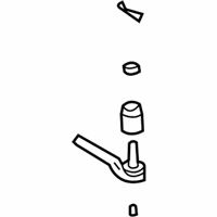 Cadillac DTS Tie Rod End - 19418694 Outer Tie Rod