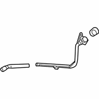 Chevrolet Impala Fuel Filler Hose - 25839758 Filler Neck