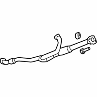 GMC Acadia Exhaust Pipe - 15118659 Front Pipe