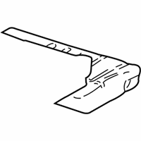 GMC C2500 Seat Cushion Pad - 12387100 Seat Cushion Pad, Driver Side