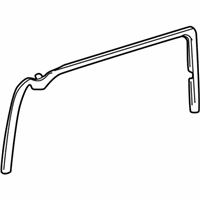 Chevrolet Venture Door Moldings - 10311247 Window Molding, Gray, Rear Passenger Side
