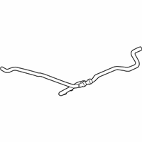 Chevrolet Corvette Coolant Pipe - 22812512 Outlet Hose