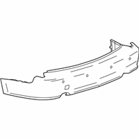 Cadillac Bumper - 12335713 Bumper Cover
