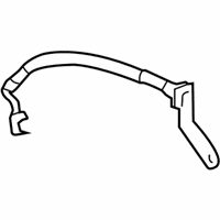 GMC Safari Brake Line - 15101920 Flex Hose, Passenger Side