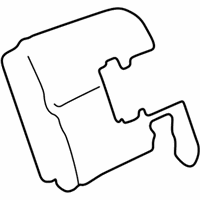 Cadillac Seville Seat Cushion Pad - 16806431 Seat Back Pad, Driver Side