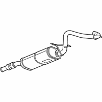 Cadillac Escalade Muffler - 25940555 Muffler & Pipe