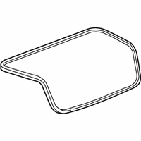 Cadillac DTS Weather Strip - 25823132 Weatherstrip, Rear