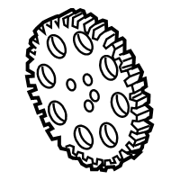 Cadillac Cam Gear - 12576407 Camshaft Gear