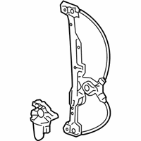 Buick LaCrosse Window Regulator - 25980396 Window Regulator, Rear Driver Side