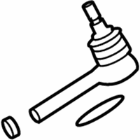 GMC Yukon Tie Rod - 26091587 Outer Tie Rod, Rear