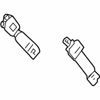 Buick LaCrosse Seat Belt - 89024271 Lap & Shoulder Belt, Gray