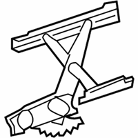 GMC Canyon Window Regulator - 15919130 Window Regulator, Front Driver Side