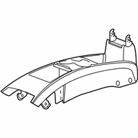 Cadillac CTS Parts - 25740592 Console Base, Gray