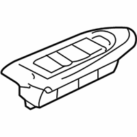 Buick Rainier Door Lock Switch - 25861557 Window Switch, Driver Side