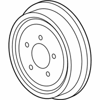 Chevrolet Malibu Brake Drum - 15808572 Brake Drum, Rear