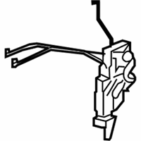 Chevrolet Door Latch Assembly - 15918162 Lock Actuator, Rear Passenger Side