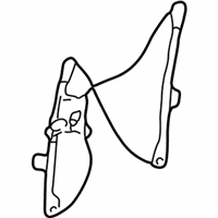 Buick Rendezvous Window Regulator - 15911245 Window Regulator, Front Passenger Side
