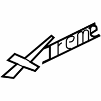 Chevrolet S10 Emblem - 15053247 Nameplate, Outer