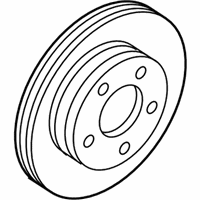 Chevrolet Trailblazer Brake Disc - 25826102 Rotor, Front