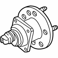 Chevrolet Classic Wheel Hub - 12413003 Hub & Bearing, Rear