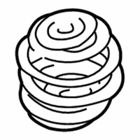 Buick Park Avenue Coil Springs - 25655478 Coil Spring, Rear