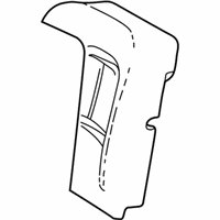 Buick Park Avenue Seat Cushion Pad - 12456677 Seat Back Pad, Driver Side